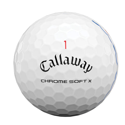 Chrome Soft X Triple Track Golfbälle