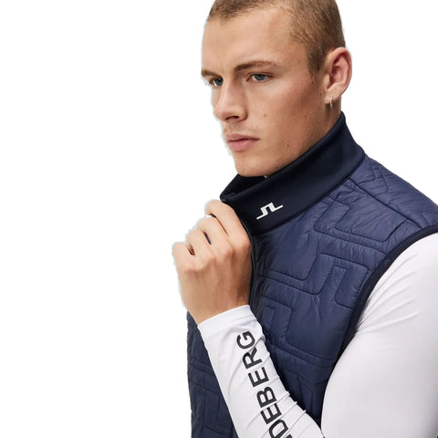 Quilt Hybrid Weste Herren