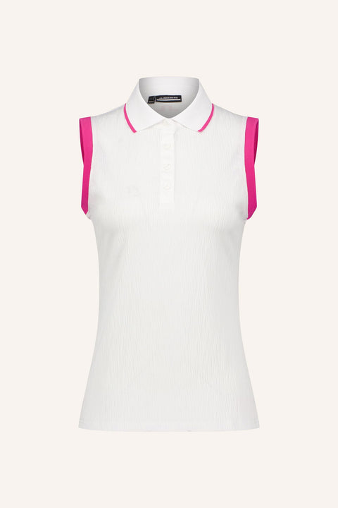 Sleeveless Poloshirt Damen