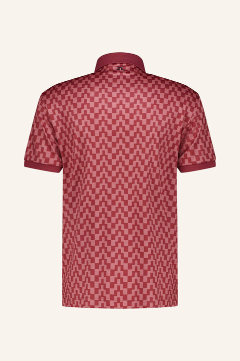 Tour Tech Print Golf Poloshirt Herren