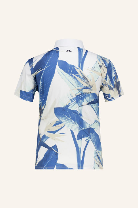 Tour Tech Print Poloshirt Damen