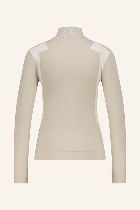 Bianca Strickpullover mit Reißverschluss Damen
