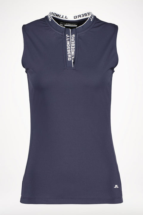 Shirt ärmellos W Leya JL Navy Damen