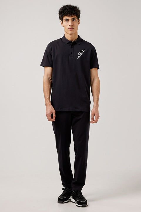 JL Strike Rib Jersey Polo Herren