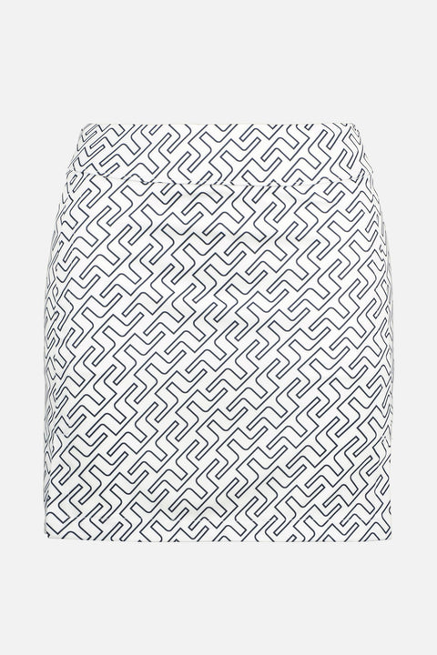 Amelie Mid Print Golf Skirt Damen