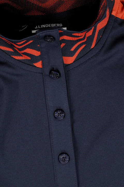 W Pip Golf Polo JL Navy Damen