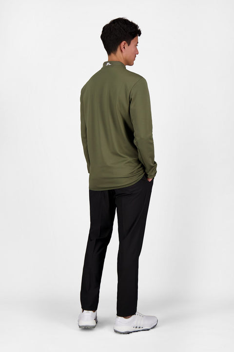 M Tech Bridge Golf Mid Layer Grape Leaf Herren