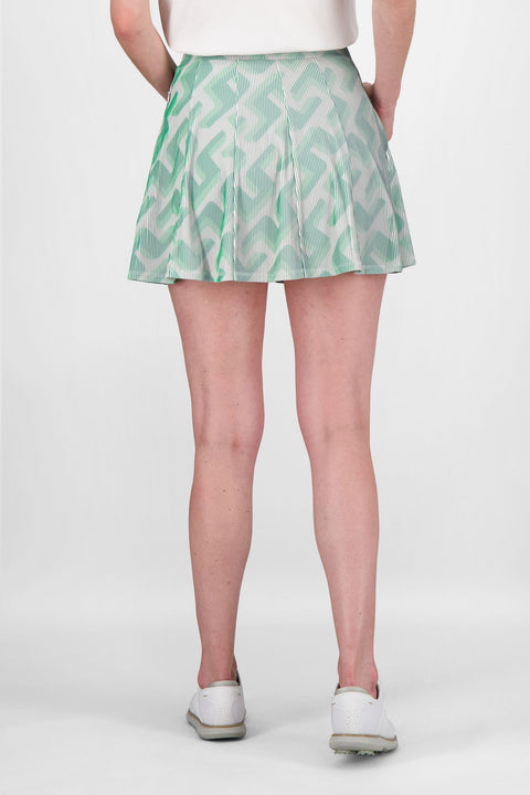 Jolie 3D Print Golf Skort Damen