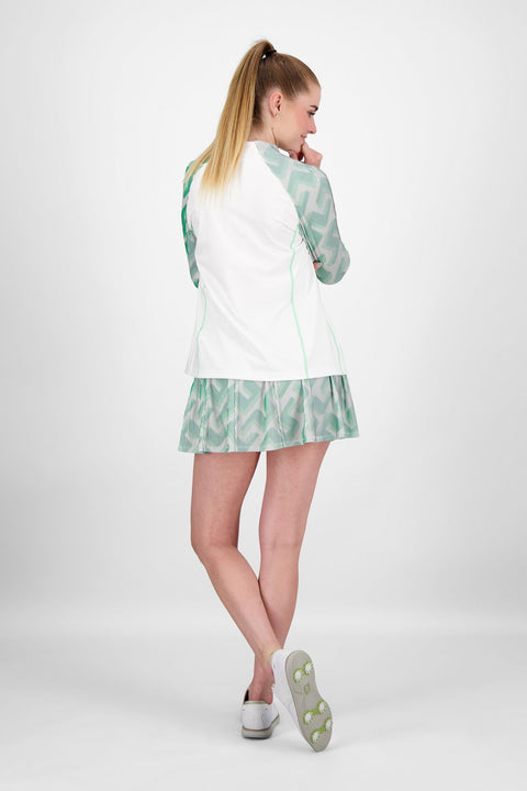 Jolie 3D Print Golf Skort Damen