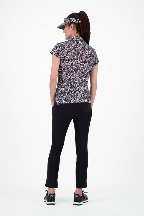 Kiara Mesh Polo Shirt Damen