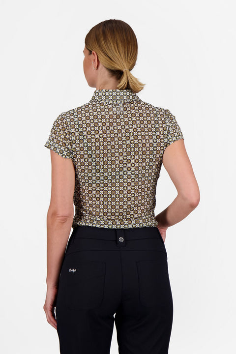 Oron Mesh Polo Poloshirt Damen