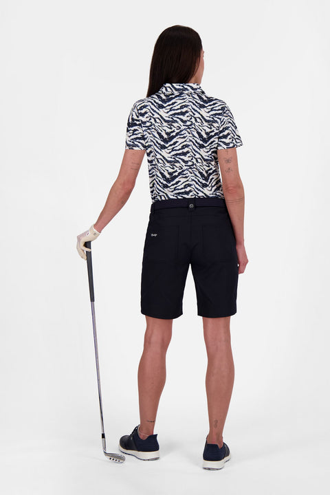QuickDry Lens Printed Mesh Polo Damen
