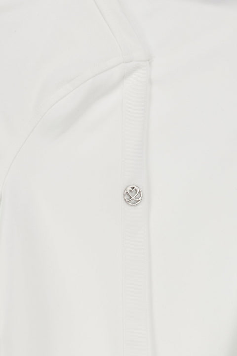 Long Sleeve Polo Half Neck Damen