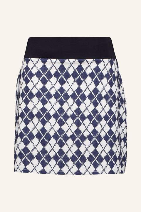 Abruzzo Argyle Skort Damen