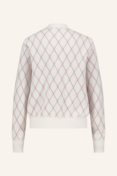 Argyle Cardigan Damen