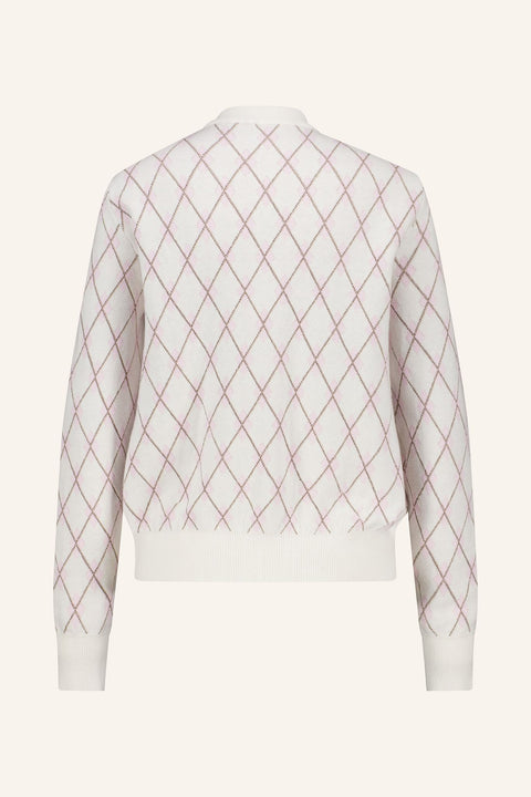 Argyle Cardigan Damen