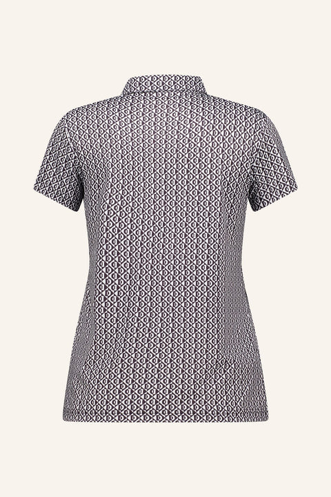 Diamond Polo Poloshirt Damen