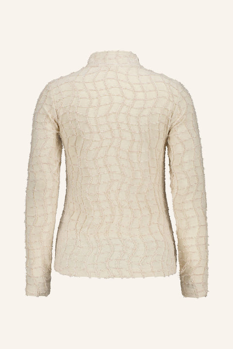 Structure Langarmshirt Herren