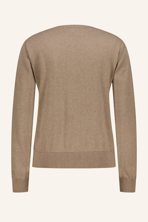 Argyle V-Neck Pullover Herren
