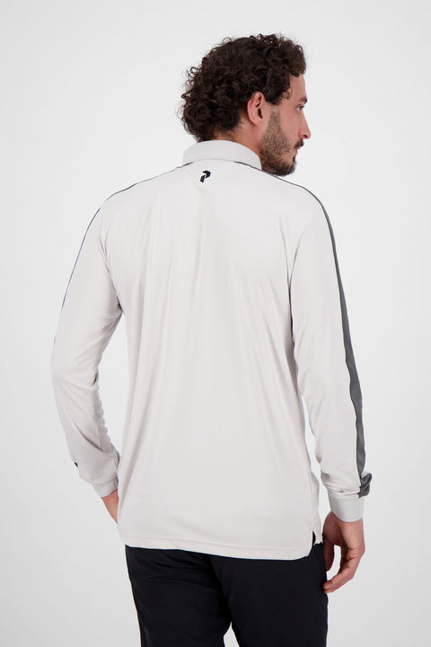Player Polo Langarmshirt Herren