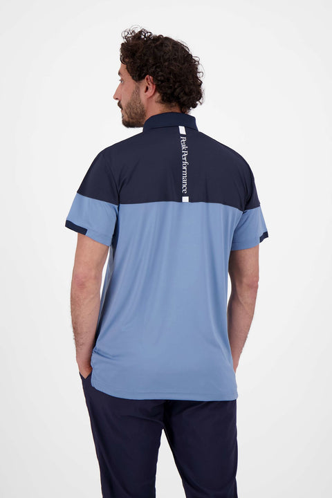 Player Block Poloshirt Herren