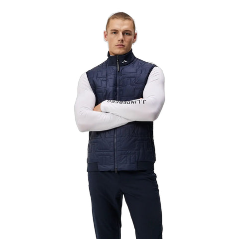 Quilt Hybrid Weste Herren