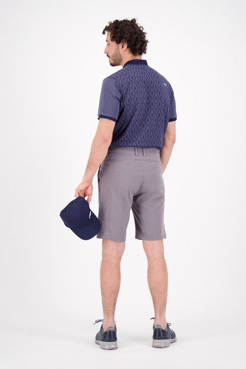 Lance Jacquard Poloshirt Herren