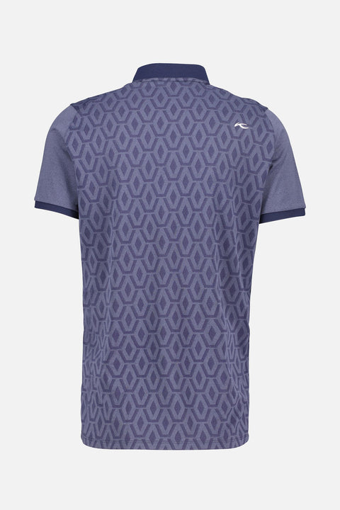 Lance Jacquard Poloshirt Herren