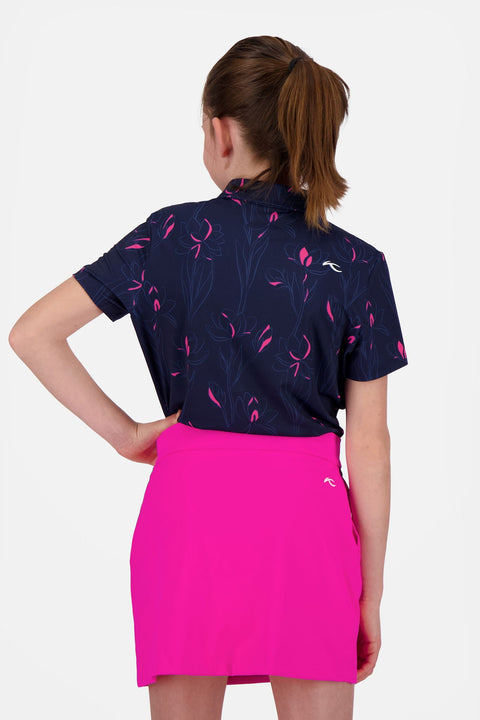 Printed Polo Poloshirt Damen