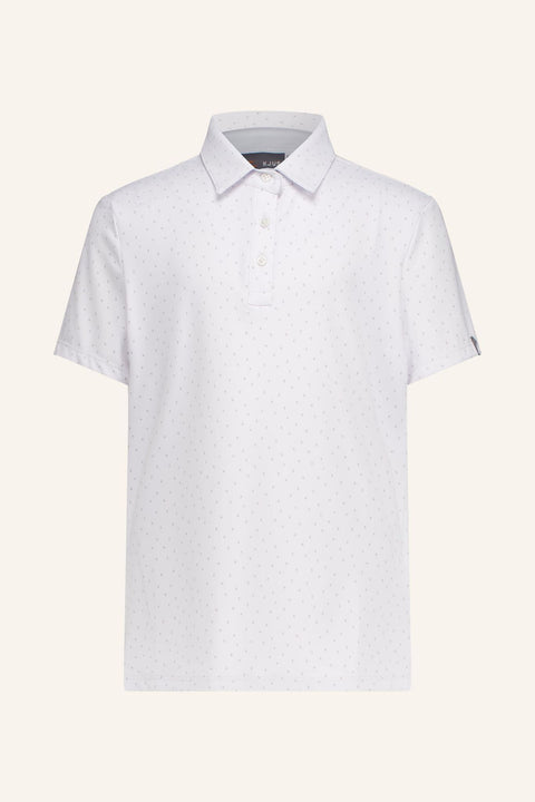 Printed Polo Poloshirt Damen