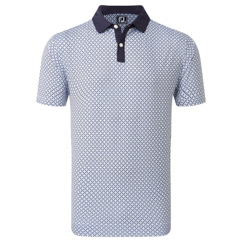 Circle Print Poloshirt Herren
