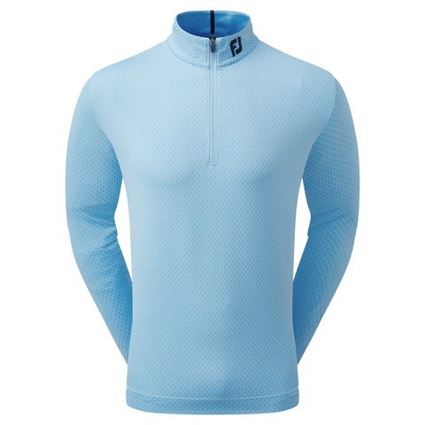 Tonal Print Knit Chill-Out Pullover Herren