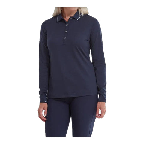 Thermal Langarm Golfpolo Damen