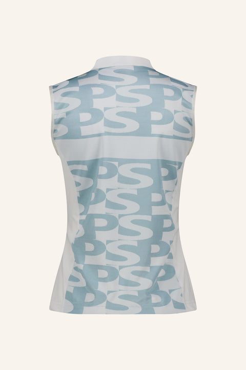 Ärmelloses Poloshirt Damen