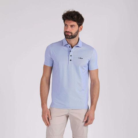 Polo Aggiunta Weiß/Dunkelblau Herren
