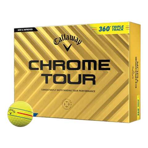 Chrome Soft Triple Track (2024) Golfbälle