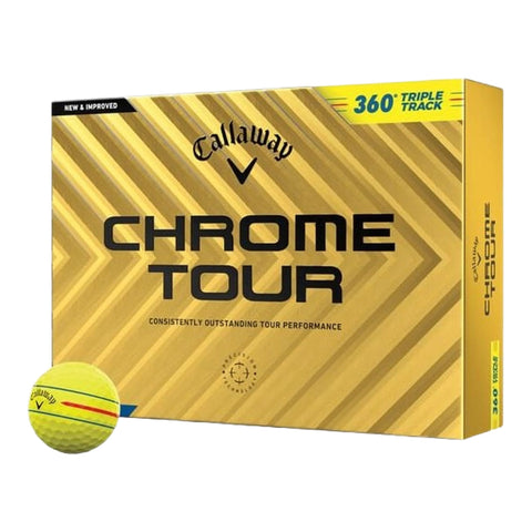 Chrome Soft Triple Track (2024) Golfbälle