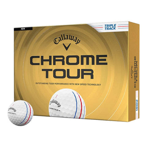 Chrome Tour Triple Track (2026) Golfbälle