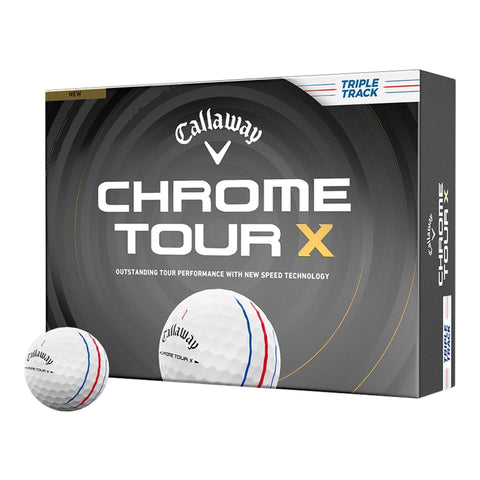 Chrome Tour X Triple Track (2026) Golfbälle