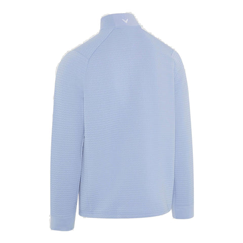 Midweight Textured 1/4 Zip Fleece Herren