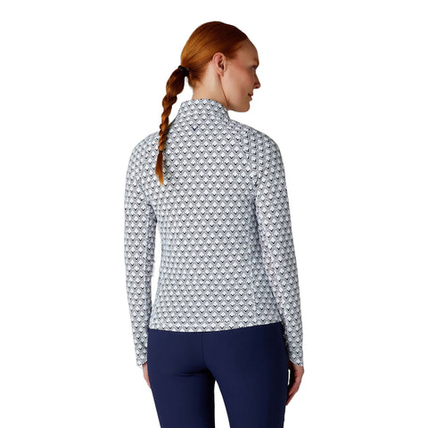 Essential Chev Geo Print Shirt Damen