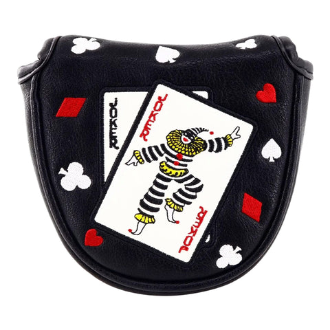 Playing Cards Joker Center Mallet Headcover