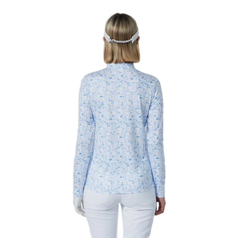 Tempo Ls Half Neck Midlayer Damen