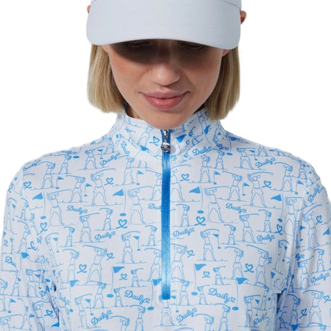 Tempo Ls Half Neck Midlayer Damen