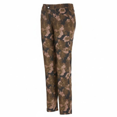JANA - Flower Print Hose Damen