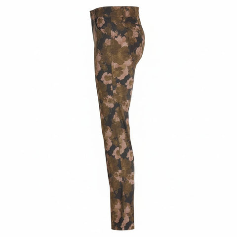 JANA - Flower Print Hose Damen