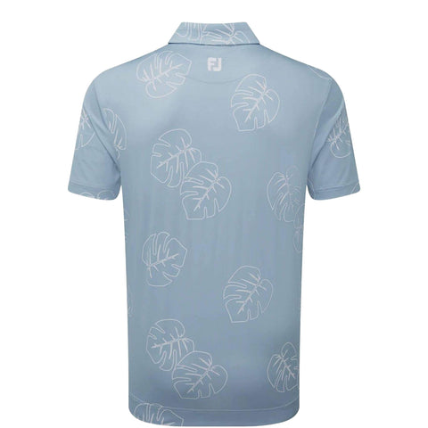 Jungle Leave Pique Poloshirt Herren