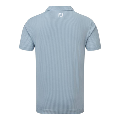 Polo Zick-Zack Print Lisle Poloshirt Herren