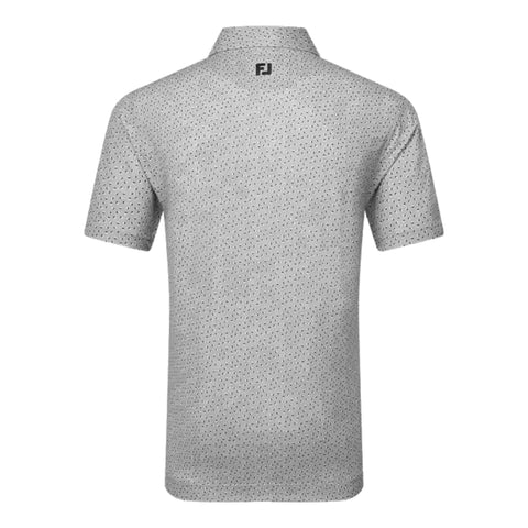 Bounce Print Pique Herren
