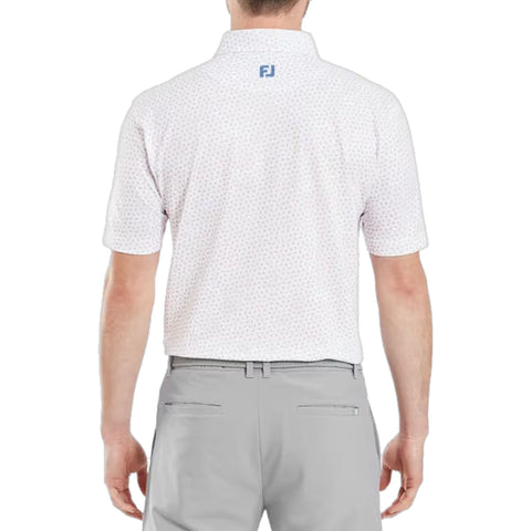 Bounce Print Pique Herren